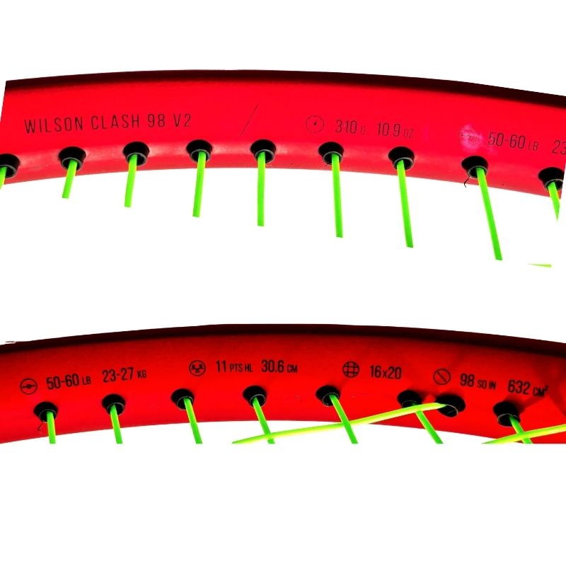 Wilson Clash 98 V2 16x20 Tennis Racket (310g) - Used - Sports Galaxy - Online Sports Store in India Wilson Clash 98 V2 16x20 Tennis Racket (310g) - Used - Image 9