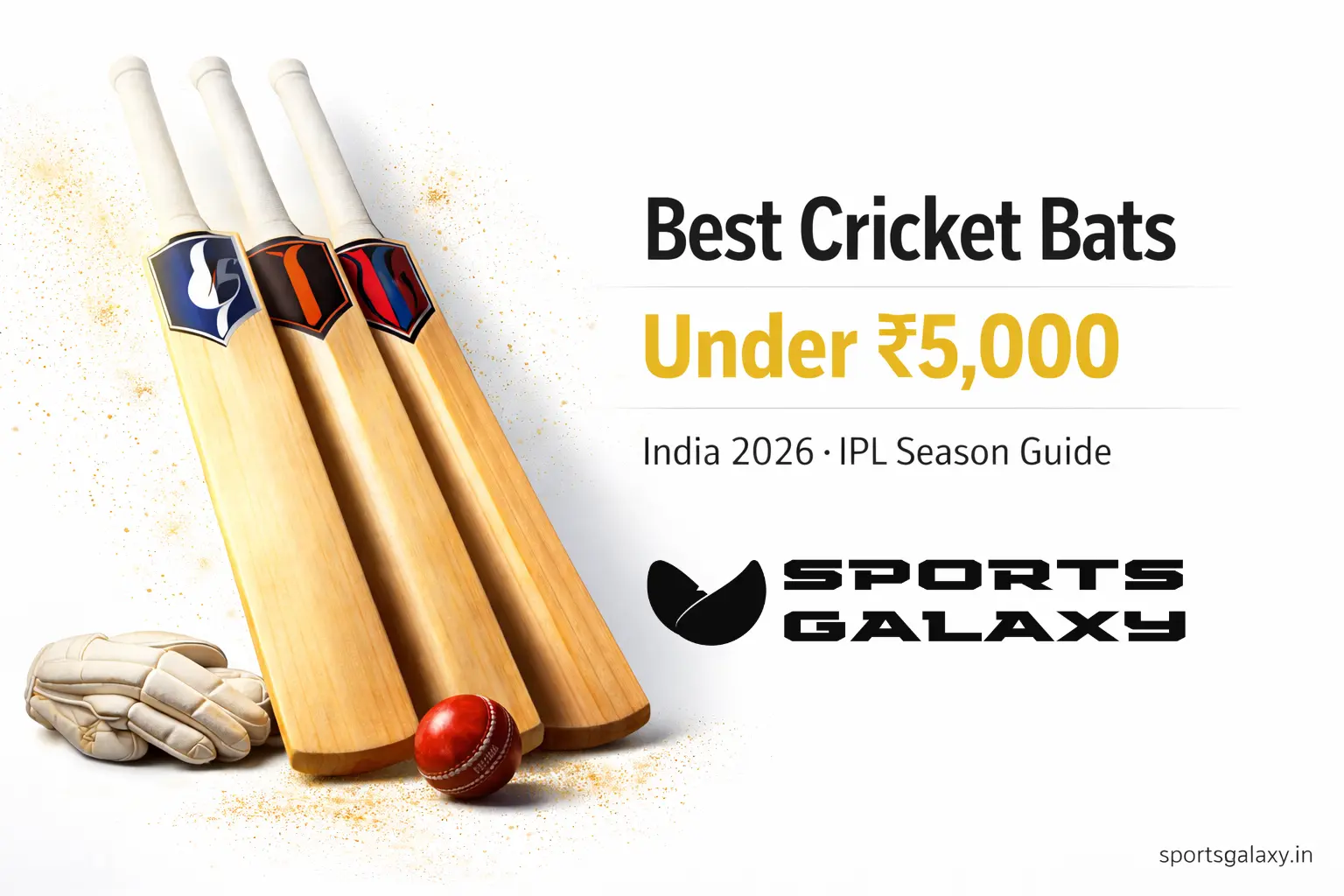 Best cricket bat under 5000 in India 2026 IPL season buying guide