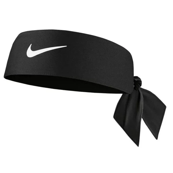 Nike Dri-Fit Fury Classic Head Tie Band (Black/White)