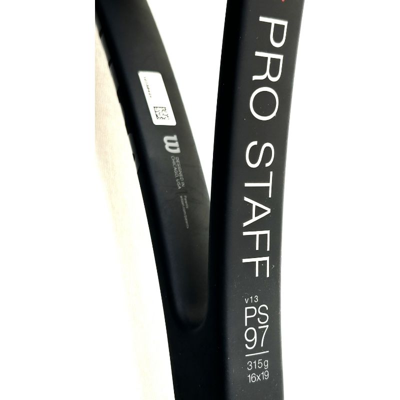 Wilson Pro Staff 97 V13 Tennis Racket – 315g - USED - Sports Galaxy - Online Sports Store in India Wilson Pro Staff 97 V13 Tennis Racket – 315g - USED - Image 6