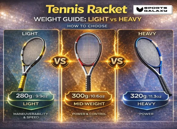 Tennis Racket Weight Guide: Light vs Heavy – How to Choose the Right Weight