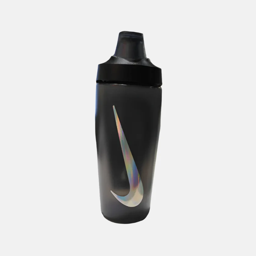 Nike Refuel Bottle Locking Lid 18oz - (Anthracite Black/Silver Iridescent)