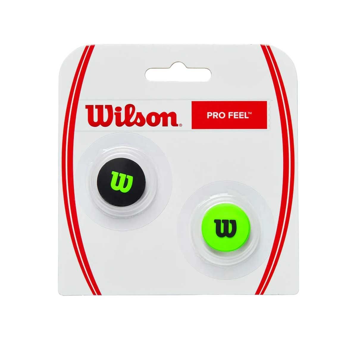 Sports Galaxy - Online Sports Store in India - Sports Galaxy - Online Sports Store in India Wilson Pro Feel Blade Tennis Racket Vibration Dampener – Arm & Elbow Protection (Black/Green)