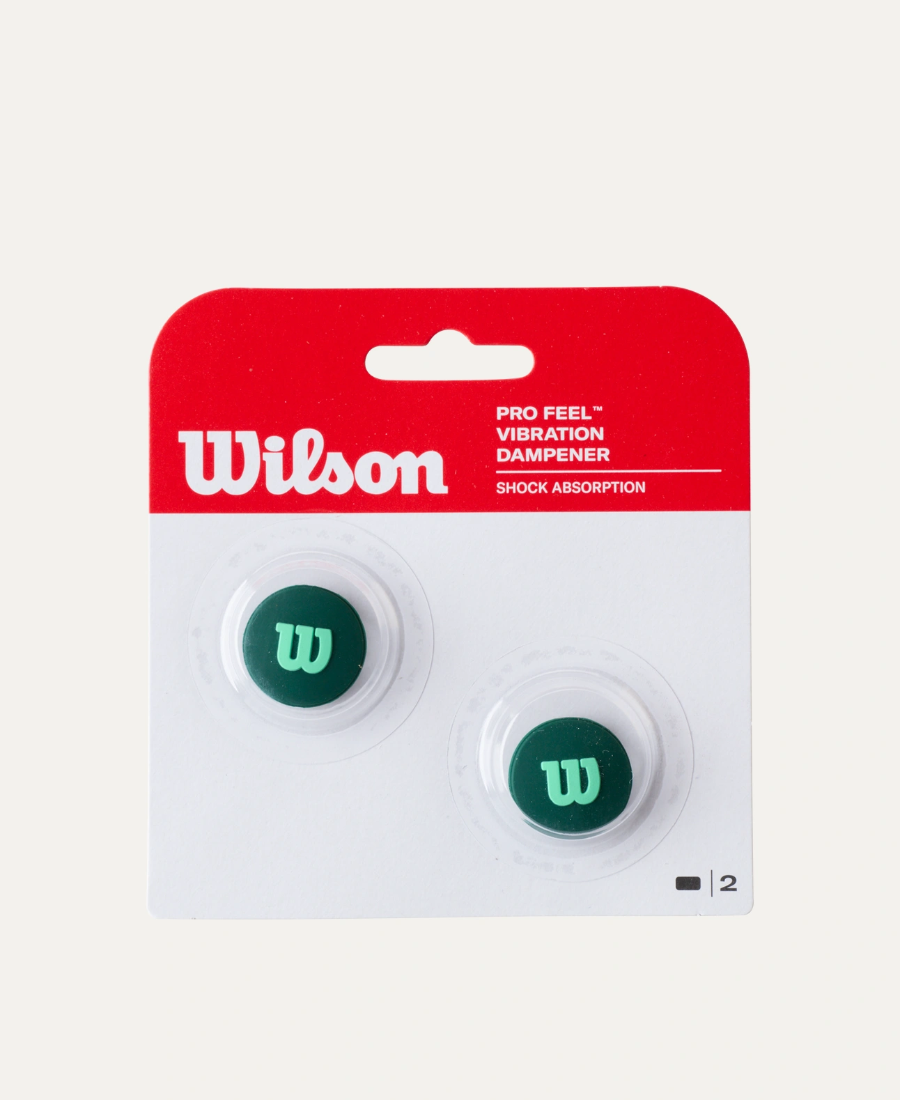 Wilson Pro Feel Blade Dampener – Tennis Racket Vibration Dampener 2-Pack for Smoother Feel