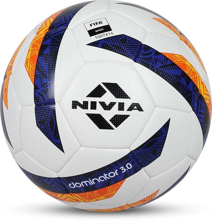 Nivia Dominator 3.0 Football, Match Ball, 32 Panels, Size - 5