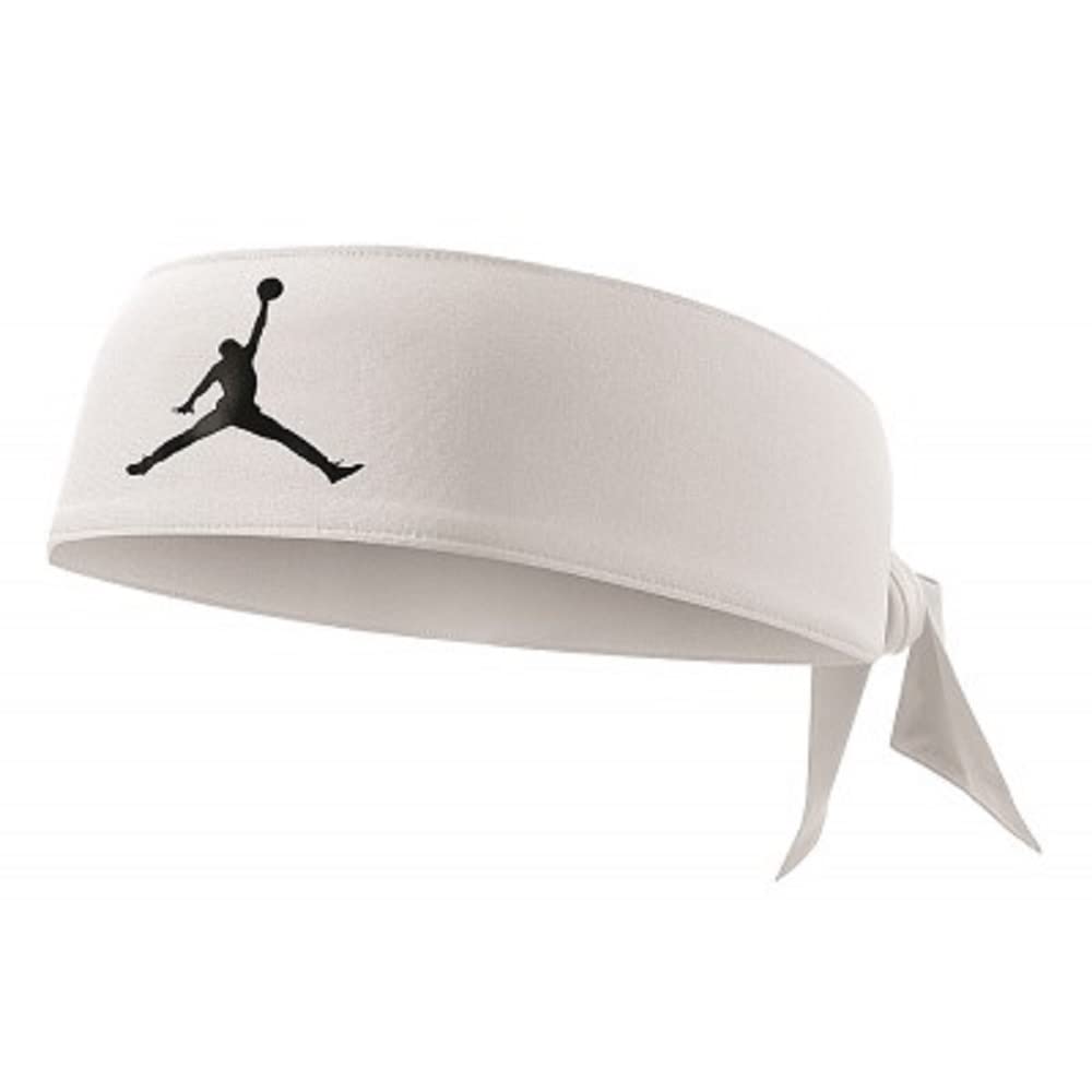 Sports Galaxy - Online Sports Store in India - Sports Galaxy - Online Sports Store in India Jordan Dri-Fit Jumpan Head Tie Band (White/Black)