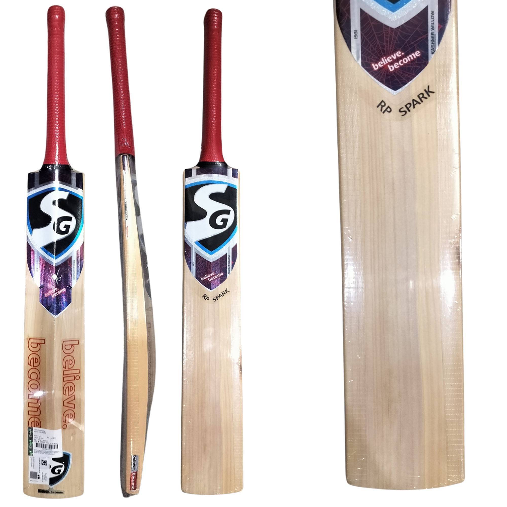 SG RP SPARK Kashmir Willow Cricket Bat Size - 4