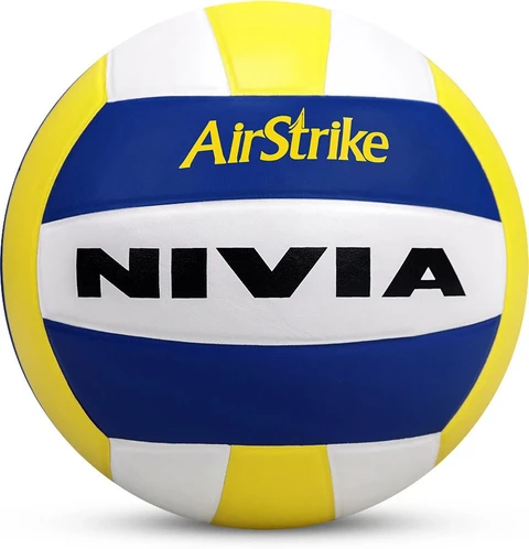 Nivia AIRSTRIKE PU Volleyball ( Size: 4)