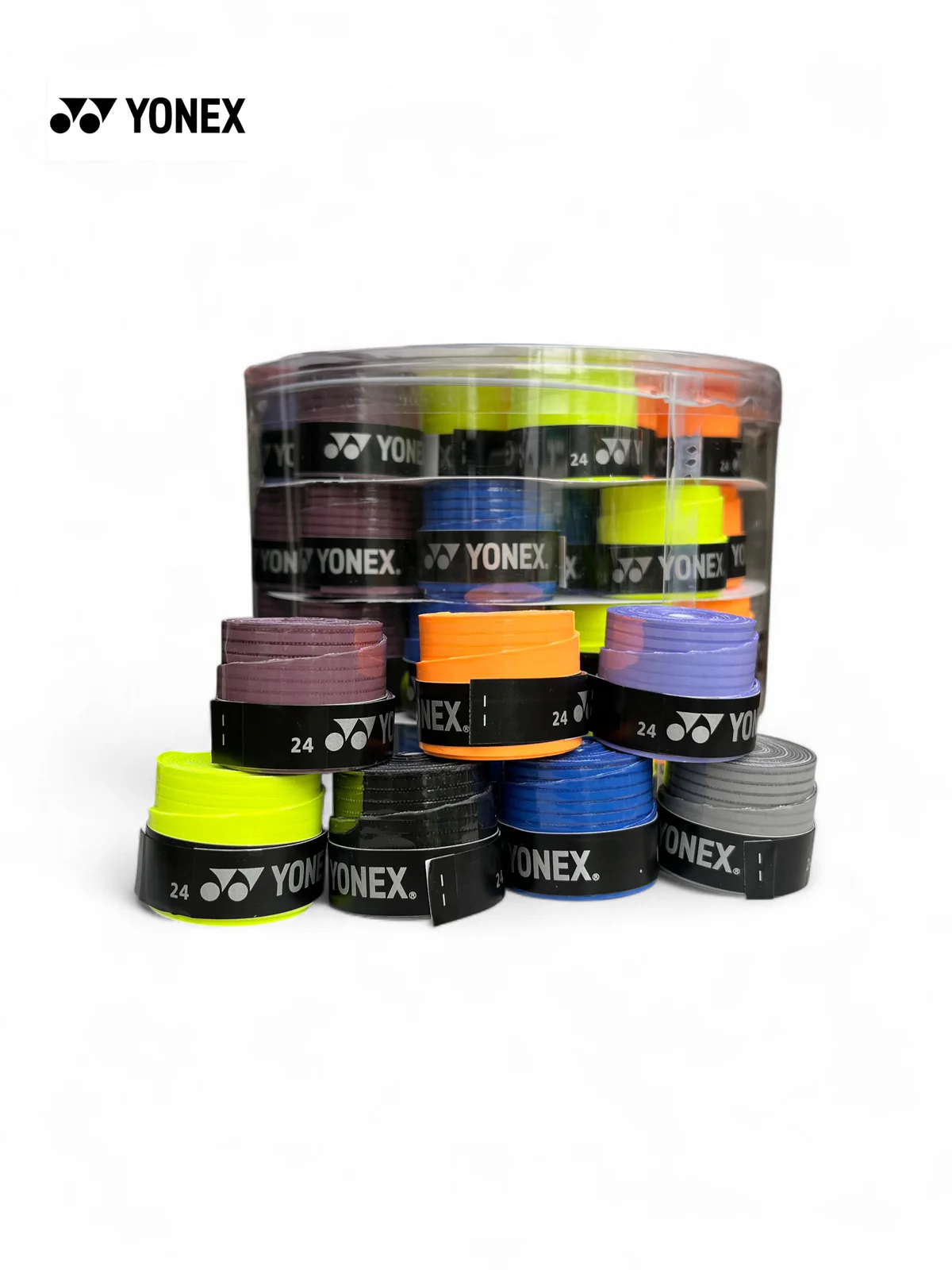Yonex E Tec 903 Super Badminton Grip Set of 60 Assorted Color