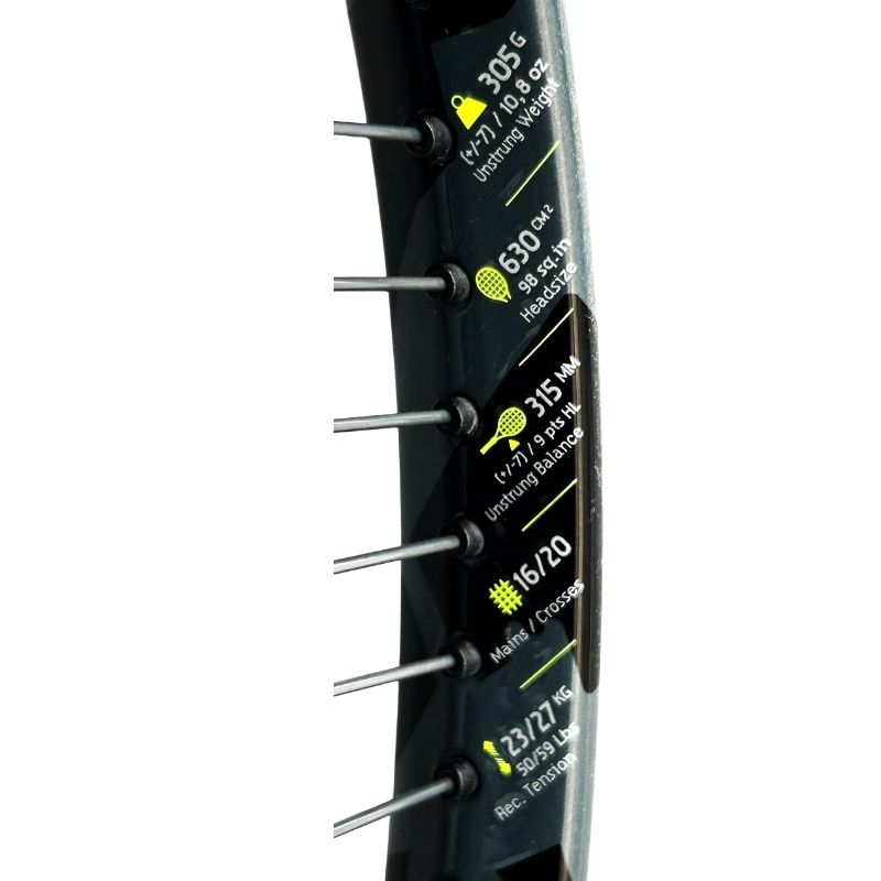 Babolat Pure Aero 98 2023 Tennis Racket (305g) | Spin & Control - USED - Sports Galaxy - Online Sports Store in India Babolat Pure Aero 98 2023 Tennis Racket (305g) | Spin & Control - USED - Image 8
