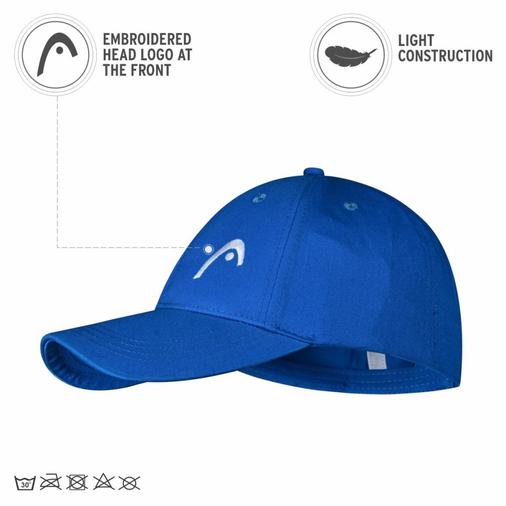 HEAD CLUB CAP (Royal/Blue) - Sports Galaxy - Online Sports Store in India HEAD CLUB CAP (Royal/Blue) - Image 3
