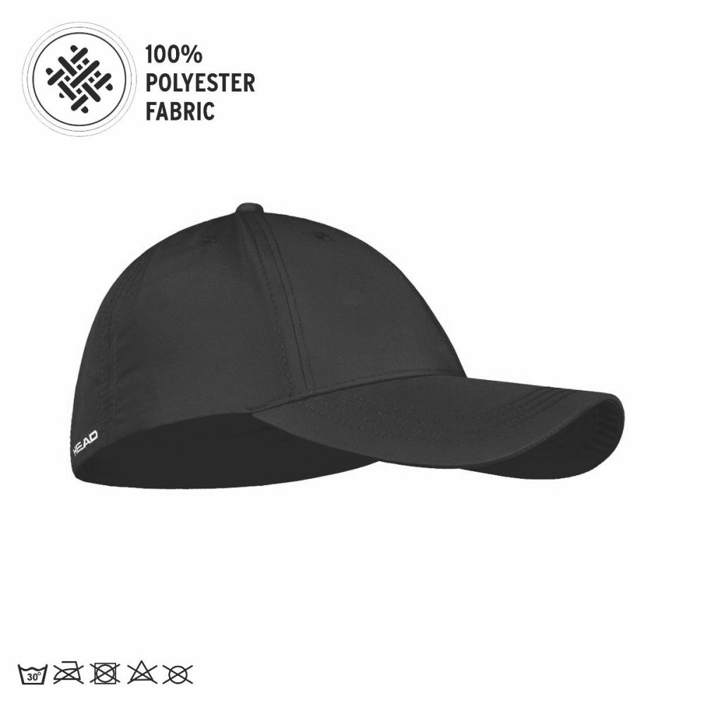 HEAD TOUR CAP (Black) - Sports Galaxy - Online Sports Store in India HEAD TOUR CAP (Black) - Image 4