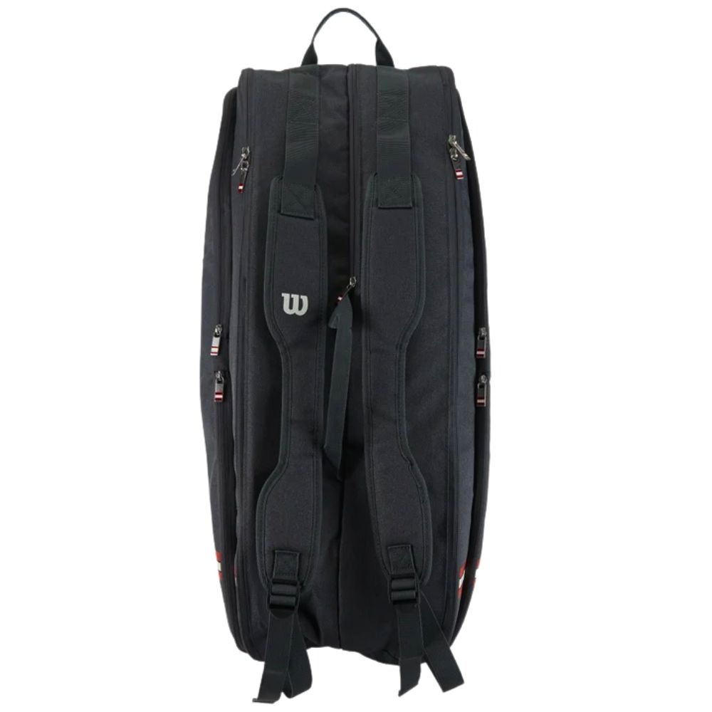 Wilson Tour 12R Kit Bag (BLACK) - 12 Racquet Bag - Sports Galaxy - Online Sports Store in India Wilson Tour 12R Kit Bag (BLACK) - 12 Racquet Bag - Image 4