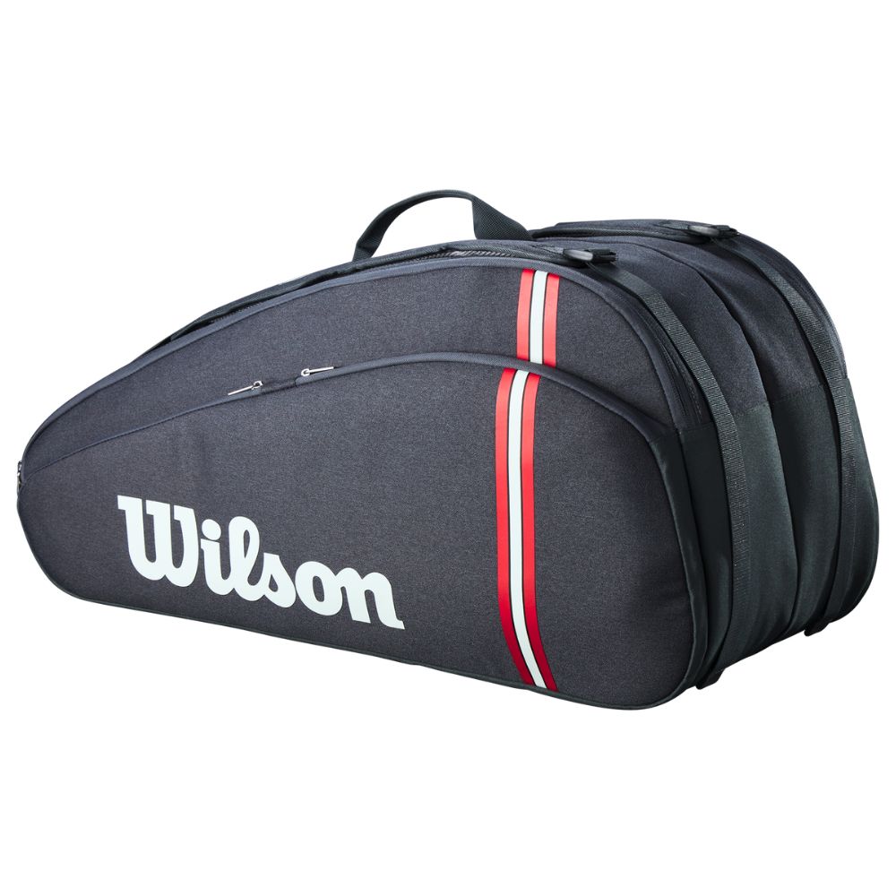 Wilson Tour 12R Kit Bag (BLACK) - 12 Racquet Bag - Sports Galaxy - Online Sports Store in India Wilson Tour 12R Kit Bag (BLACK) - 12 Racquet Bag - Image 7