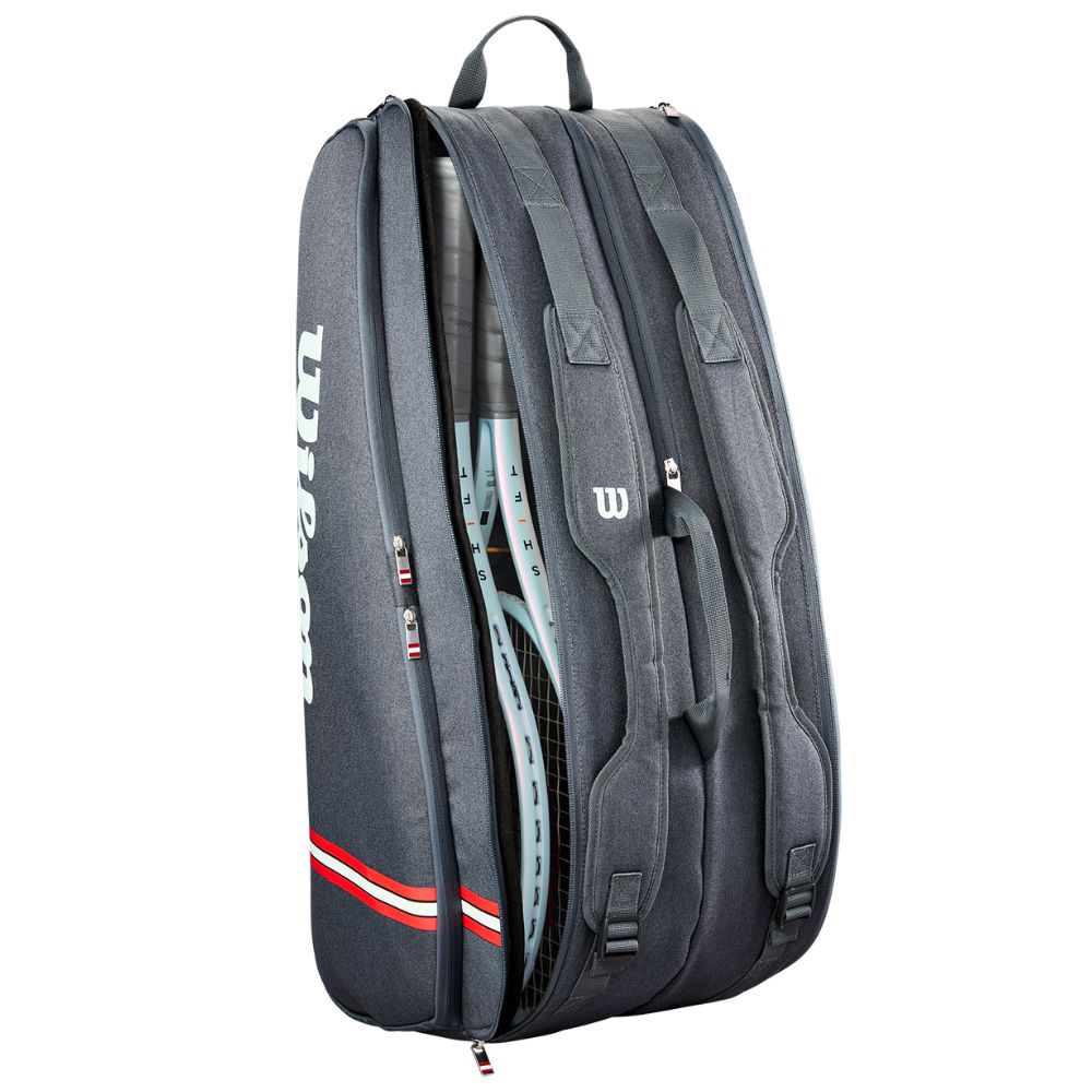 Wilson Tour 12R Kit Bag (BLACK) - 12 Racquet Bag - Sports Galaxy - Online Sports Store in India Wilson Tour 12R Kit Bag (BLACK) - 12 Racquet Bag - Image 5