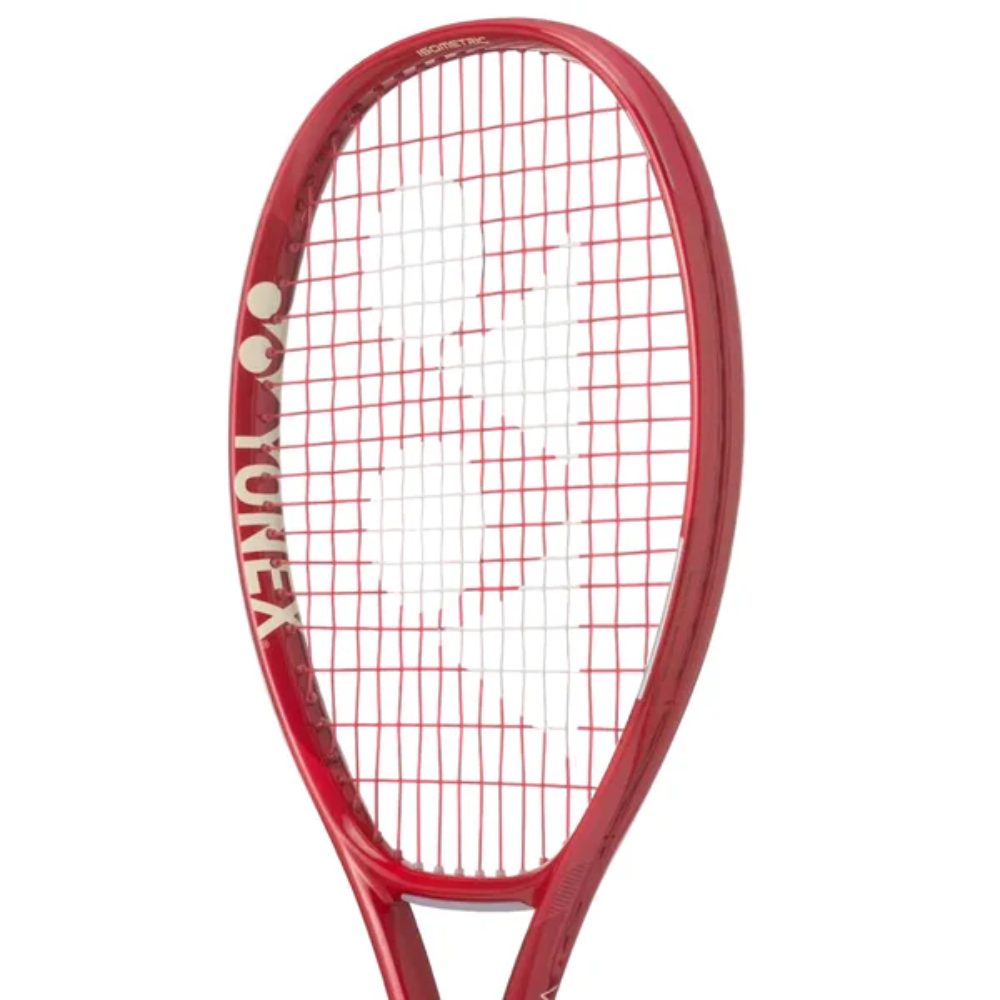 Yonex Vcore ALPHA Ruby Red Tennis Racket STRUNG (275g) - Sports Galaxy - Online Sports Store in India Yonex Vcore ALPHA Ruby Red Tennis Racket STRUNG (275g) - Image 5