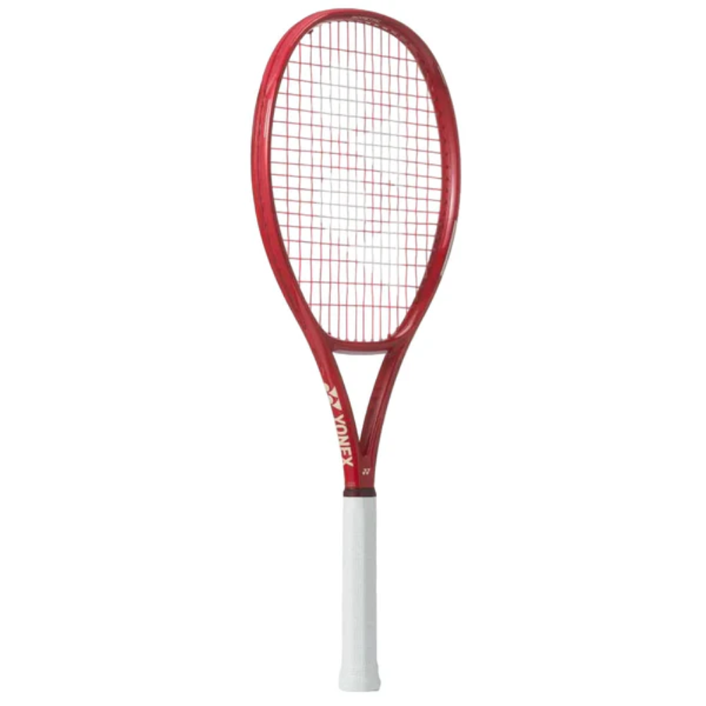 Yonex Vcore ALPHA Ruby Red Tennis Racket STRUNG (275g) - Sports Galaxy - Online Sports Store in India Yonex Vcore ALPHA Ruby Red Tennis Racket STRUNG (275g) - Image 3