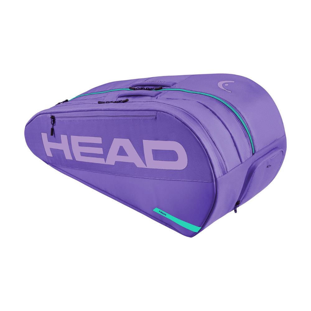 Sports Galaxy - Online Sports Store in India - Sports Galaxy - Online Sports Store in India HEAD Tour Racquet Bag L Purple - 9 Racquet Tennis Kitbag