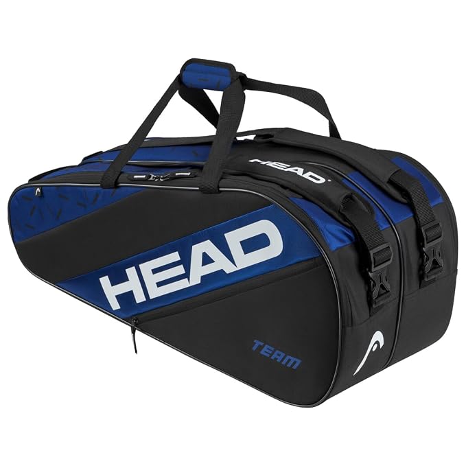 Sports Galaxy - Online Sports Store in India - Sports Galaxy - Online Sports Store in India Head Team Racquet Tennis Bag M (Blue/Black)
