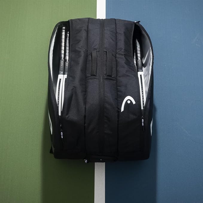 HEAD Tour Racquet Bag XL BK - 12 Racquet Tennis Kitbag - Sports Galaxy - Online Sports Store in India HEAD Tour Racquet Bag XL BK - 12 Racquet Tennis Kitbag - Image 5