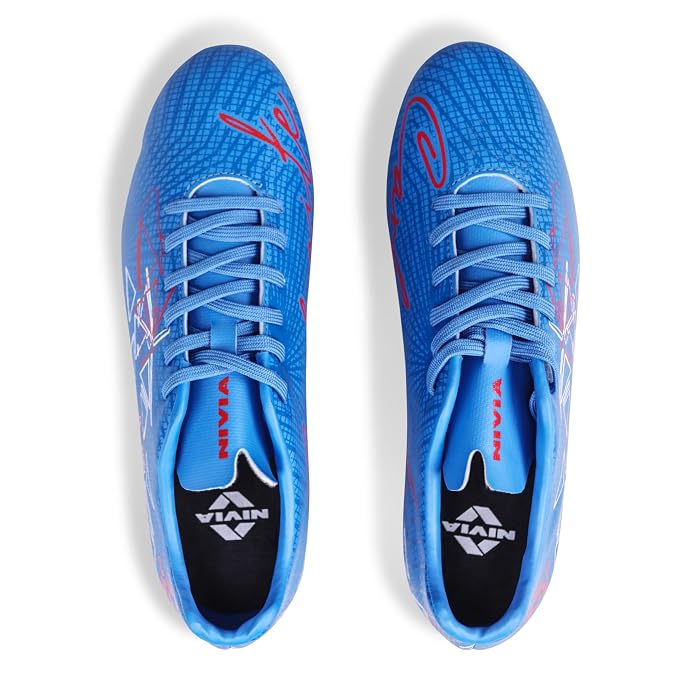 Nivia Carbonite 7.0 Football Shoes Kids – EVA Cushion, TPU Studs, Black Lime - Sports Galaxy - Online Sports Store in India Nivia Carbonite 7.0 Football Shoes Kids – EVA Cushion, TPU Studs, Black Lime - Image 11