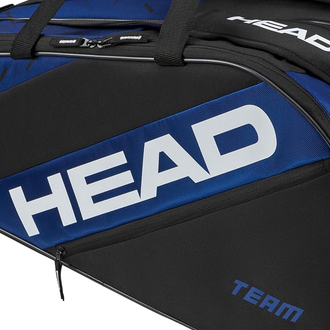 Head Team Racquet Tennis Bag L (Blue/Black) - - Sports Galaxy - Online Sports Store in India Head Team Racquet Tennis Bag L (Blue/Black) - - Image 3