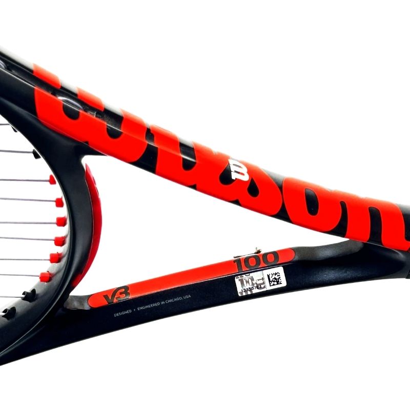 Used Wilson Clash 100 V3 Tennis Racket - 295g, 100 Sq In, Grip 3 (4 3/8) - Sports Galaxy - Online Sports Store in India Used Wilson Clash 100 V3 Tennis Racket - 295g, 100 Sq In, Grip 3 (4 3/8) - Image 5