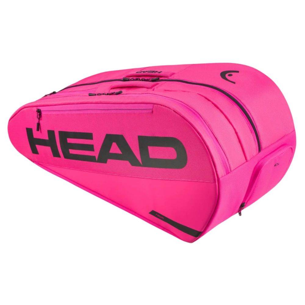 Sports Galaxy - Online Sports Store in India - Sports Galaxy - Online Sports Store in India HEAD Tour Racquet Bag L Pink - 9 Racquet Tennis Kitbag