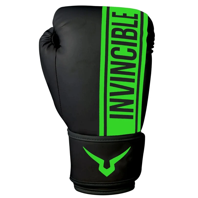 Invincible Boxing Gloves TEJAS TRAINING – BLK/GRN 8 OZ - Sports Galaxy - Online Sports Store in India Invincible Boxing Gloves TEJAS TRAINING – BLK/GRN 8 OZ - Image 4