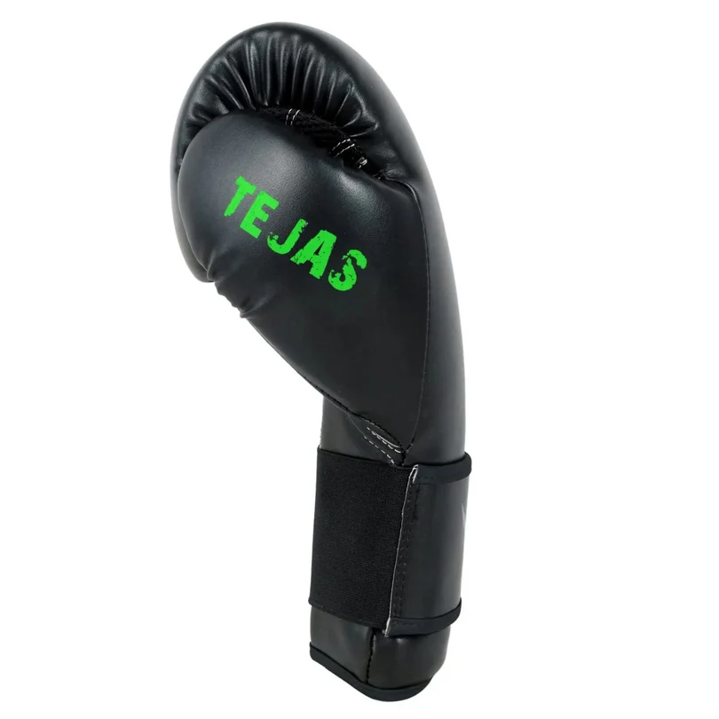 Invincible Boxing Gloves TEJAS TRAINING – BLK/GRN 8 OZ - Sports Galaxy - Online Sports Store in India Invincible Boxing Gloves TEJAS TRAINING – BLK/GRN 8 OZ - Image 3