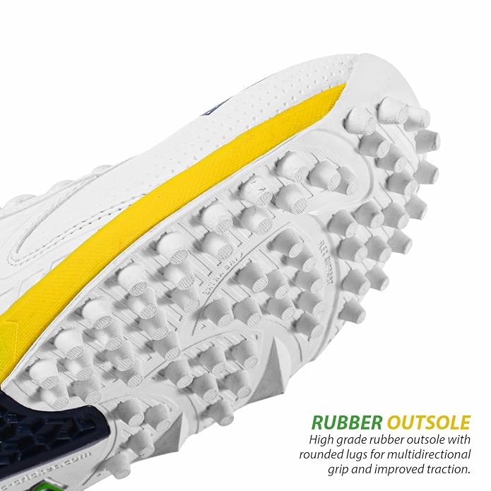 DSC JAFFA GT Cricket Shoes – (Yellow/Green) - Sports Galaxy - Online Sports Store in India DSC JAFFA GT Cricket Shoes – (Yellow/Green) - Image 4