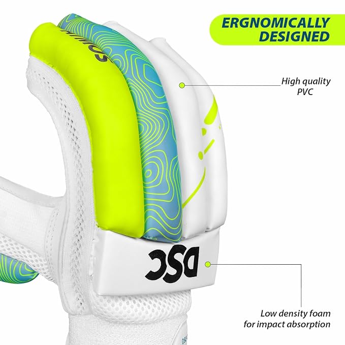 DSC Atmos Batting Gloves - Sports Galaxy - Online Sports Store in India DSC Atmos Batting Gloves - Image 2