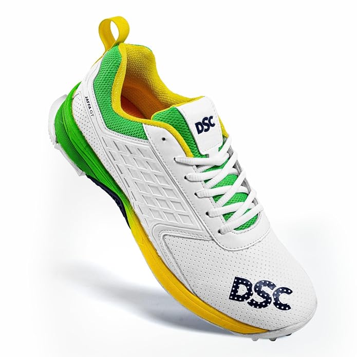 DSC JAFFA GT Cricket Shoes – (Yellow/Green) - Sports Galaxy - Online Sports Store in India DSC JAFFA GT Cricket Shoes – (Yellow/Green) - Image 7