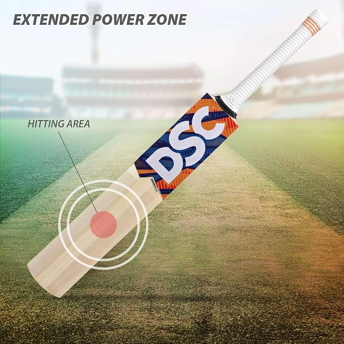 DSC Krunch 22 Kashmir Willow Cricket Bat - Sports Galaxy - Online Sports Store in India DSC Krunch 22 Kashmir Willow Cricket Bat - Image 4