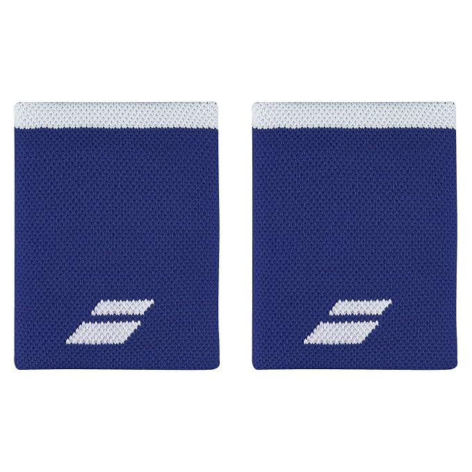 Sports Galaxy - Online Sports Store in India - Sports Galaxy - Online Sports Store in India Babolat Logo Jumbo Wristband Sodalite/Blue – Superior Sweat Control