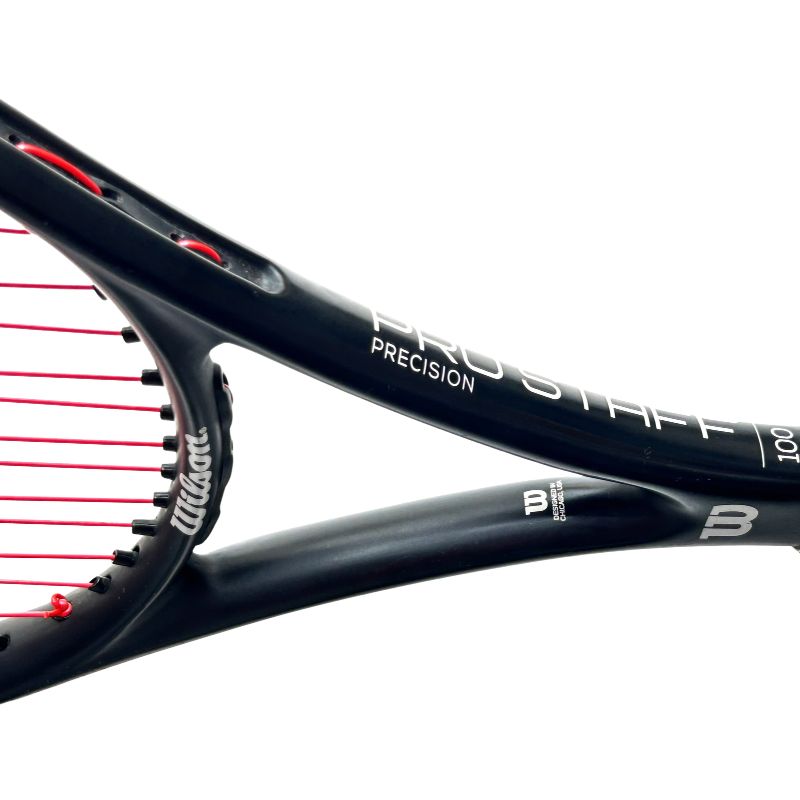 Used Wilson Pro Staff Precision 100 Tennis Racket - 305g (Rating 7/10) - Sports Galaxy - Online Sports Store in India Used Wilson Pro Staff Precision 100 Tennis Racket - 305g (Rating 7/10) - Image 5