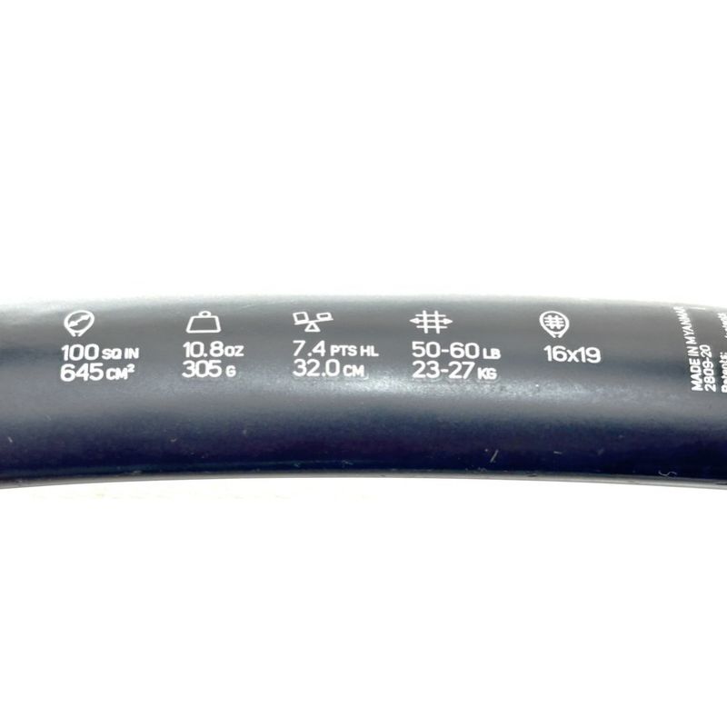 Used Wilson Pro Staff Precision 100 Tennis Racket - 305g (Rating 7/10) - Sports Galaxy - Online Sports Store in India Used Wilson Pro Staff Precision 100 Tennis Racket - 305g (Rating 7/10) - Image 8