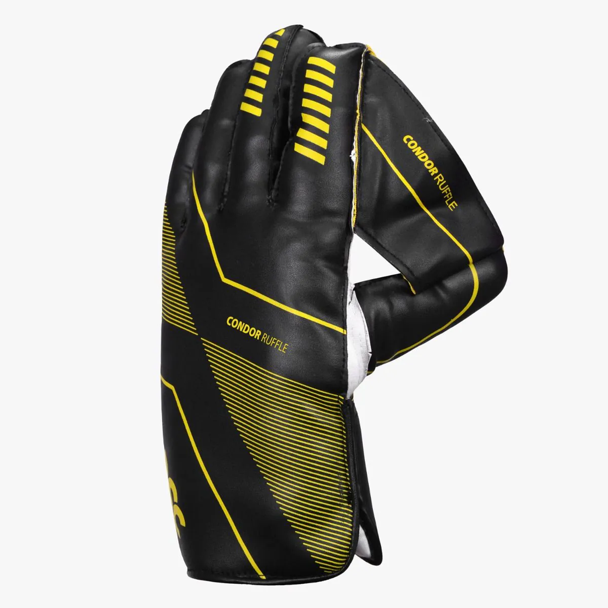 DSC Condor Ruffle Wicket Keeping Gloves - Sports Galaxy - Online Sports Store in India DSC Condor Ruffle Wicket Keeping Gloves - Image 4