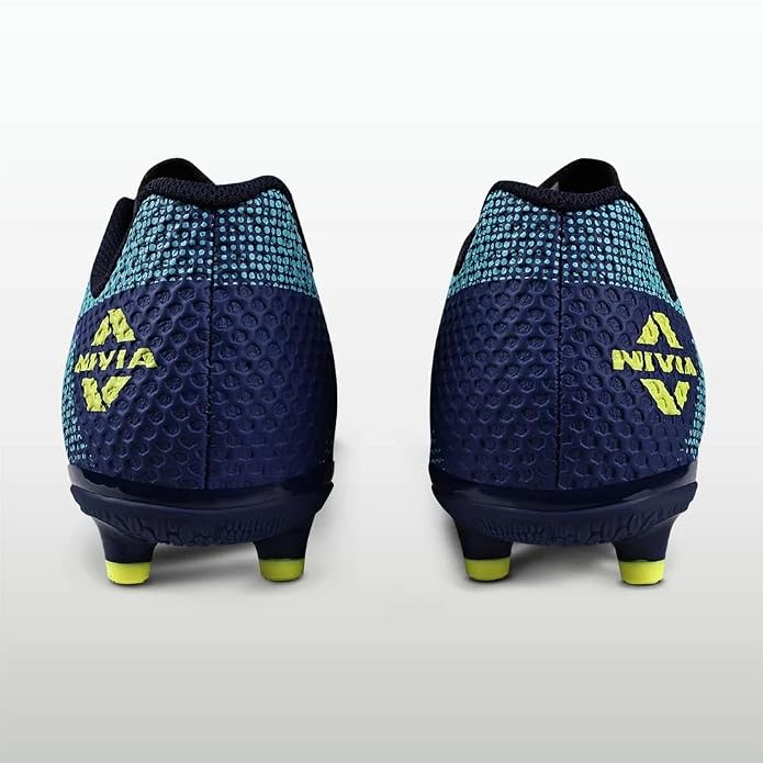 Nivia Dagger Football Shoes (Navy Blue/Neon) - Sports Galaxy - Online Sports Store in India Nivia Dagger Football Shoes (Navy Blue/Neon) - Image 4