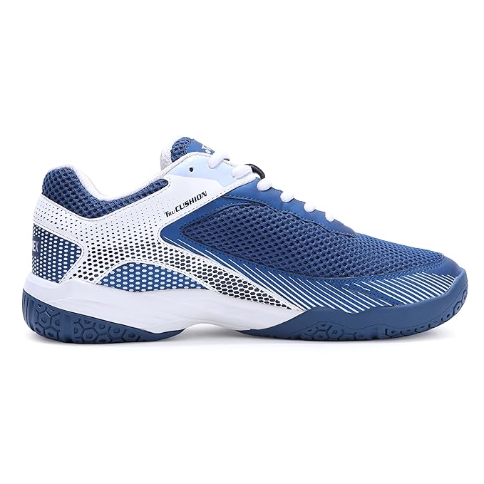 Yonex HY ULTRA I Badminton Shoes Dark Cobalt White Aquarius – Non Marking, Hexagrip - Sports Galaxy - Online Sports Store in India Yonex HY ULTRA I Badminton Shoes Dark Cobalt White Aquarius – Non Marking, Hexagrip - Image 4