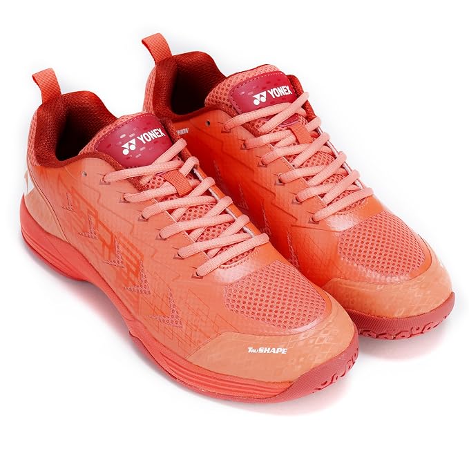 Sports Galaxy - Online Sports Store in India - Sports Galaxy - Online Sports Store in India Yonex BLAZE 5i Badminton Shoes Camillia/White – Non Marking, Hexagrip