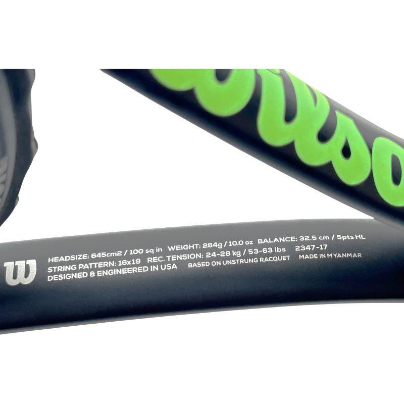 Used Wilson Monfils Tour 100 Tennis Racket - 284g (Rating 8/10) - Sports Galaxy - Online Sports Store in India Used Wilson Monfils Tour 100 Tennis Racket - 284g (Rating 8/10) - Image 5