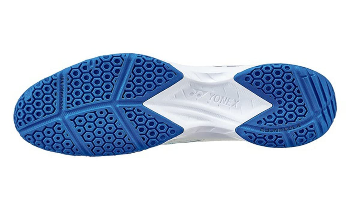 Yonex Power Cushion 37EX - White / Blue Badminton Shoes