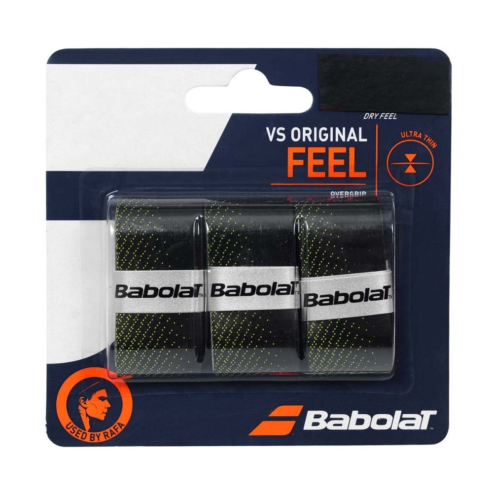 Babolat VS Original Tennis Grip Black Yellow