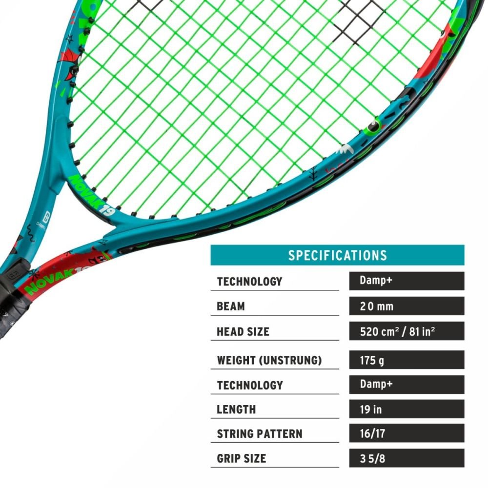 Head Novak 19 Junior Tennis Racket