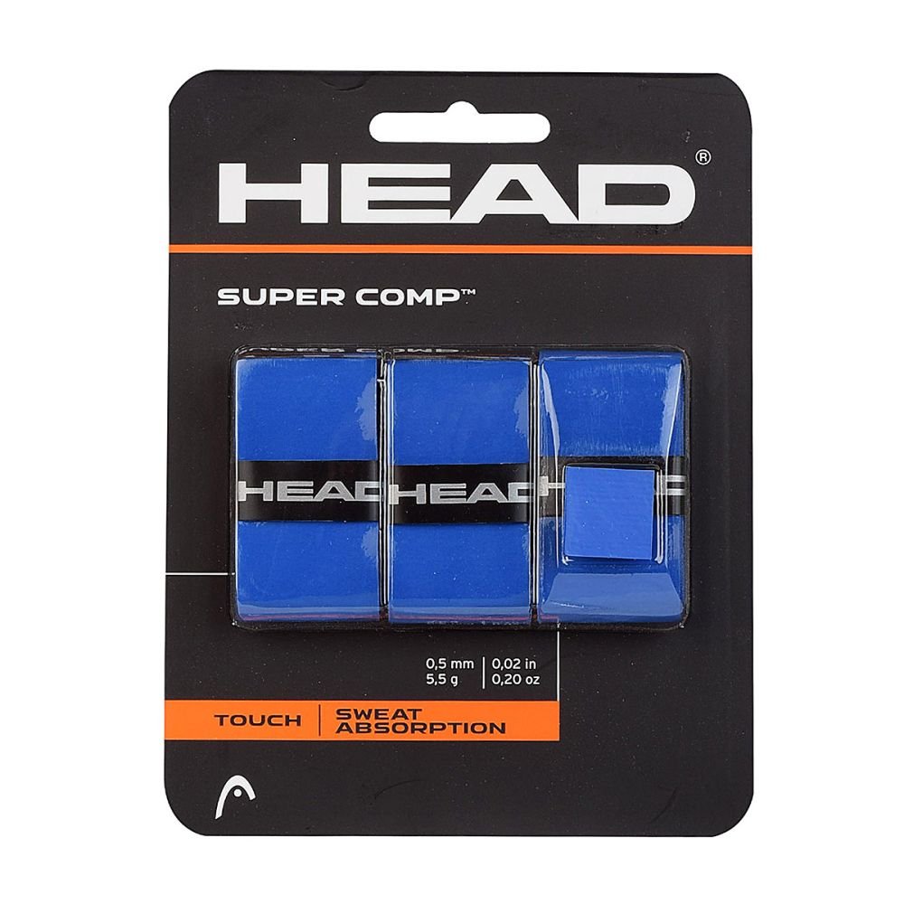 HEAD SUPER COMP OVER GRIP (BLUE)