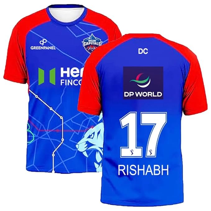 Cricket DC IPL Jersey