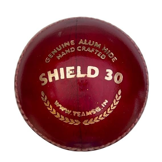 SG Shield 30 RED Cricket Leather Ball