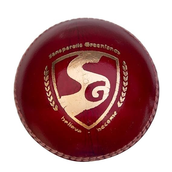 SG Shield 30 RED Cricket Leather Ball