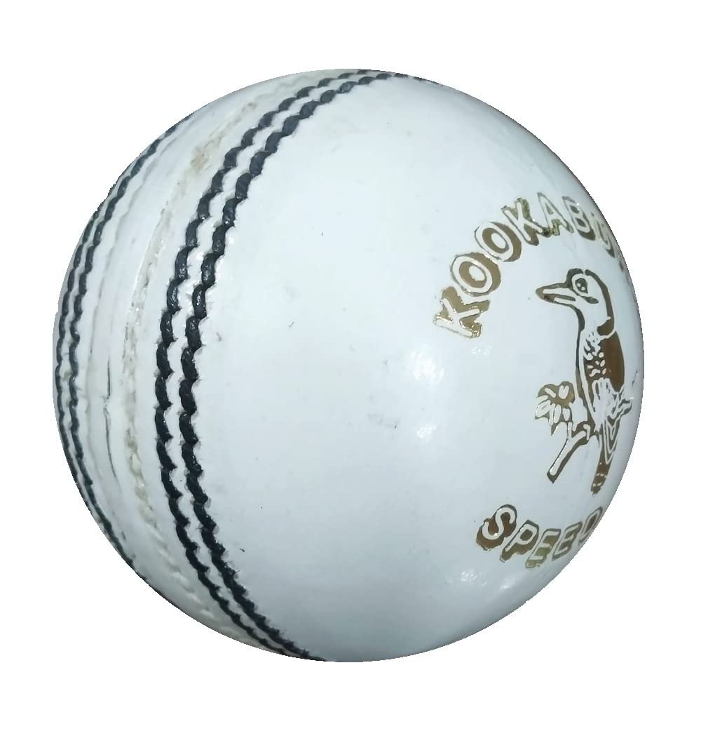 Kookaburra Cricket Leather Ball Speed White